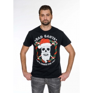 T-shirt męski Bad Santa- Choppers Division