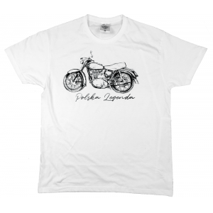 T-shirt biały Polska Legenda - Choppers Division