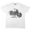 T-shirt biały Extreme Engine - Choppers Division