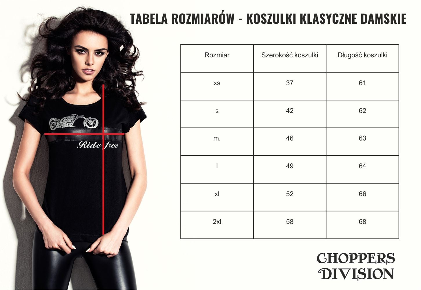 tabela rozmiarów tabela rozmiarów